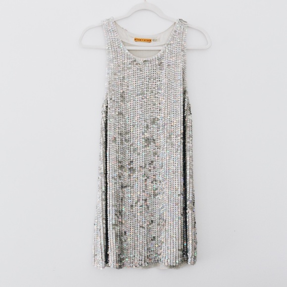 Alice + Olivia Dresses & Skirts - Alice + Olivia Silk Sequin Dress